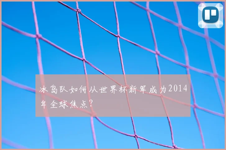 冰岛队如何从世界杯新军成为2014年全球焦点？