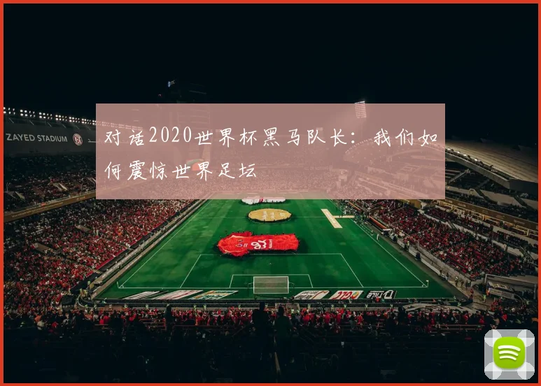 对话2020世界杯黑马队长：我们如何震惊世界足坛